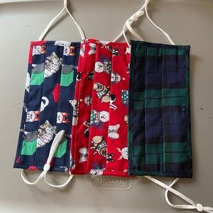 Old Navy Christmas Face masks